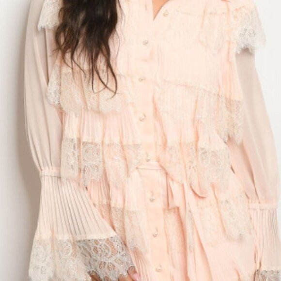 LOVELY BLUSH DRESS - Picture 3 of 3